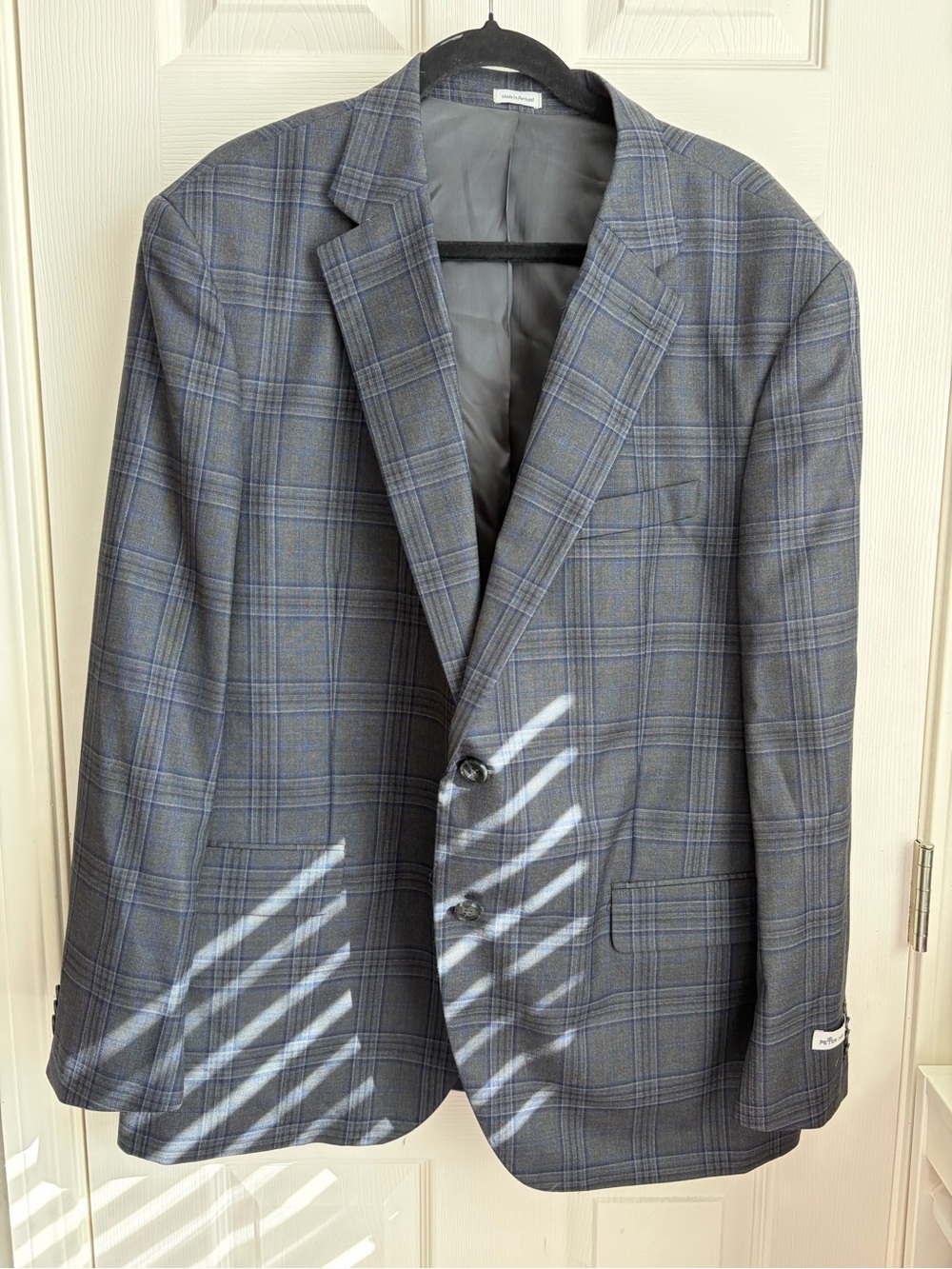 Men's Gray Peter Millar Blazer- Classic Two-Button Sport Coat Brand NWT